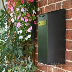 Medium "Pevensey Square” Newspaper And Parcel Holder 12 Medium "Pevensey Square” Newspaper And Parcel Holder -House Sign Discount Store wall mounted traditional newspaper and parcel holder