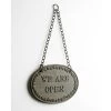 "We Are Open" Hanging Shop Sign -House Sign Discount Store we are open hanging shop sign 1