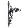 Arkanian Dragonhead Bracket 2 Arkanian Dragonhead Bracket -House Sign Discount Store wrought iron shop bracket